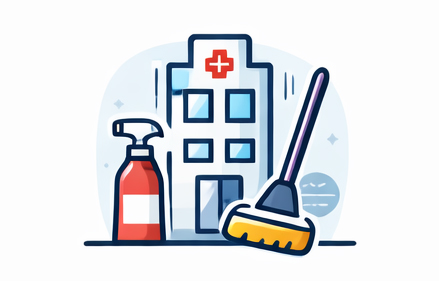 Medical facility cleaning