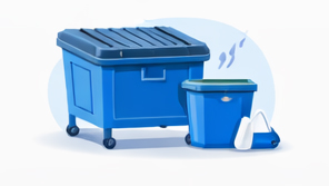 Commercial bin and dumpster cleaning services